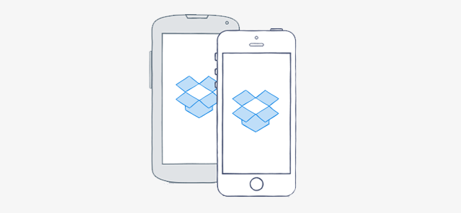 Dropbox mobile apps