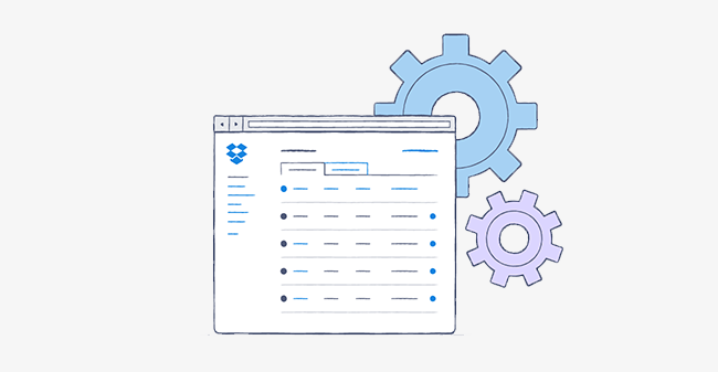 Dropbox for Business admin controls