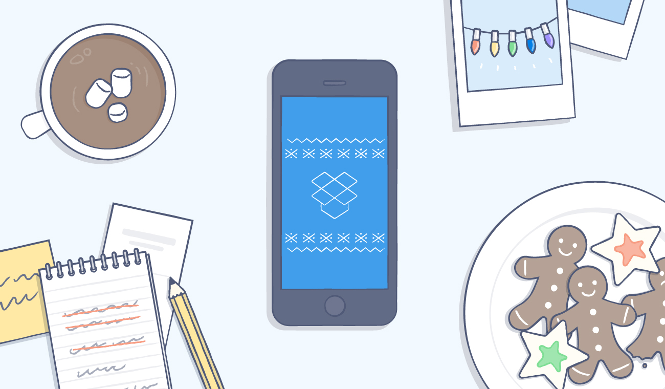 Plan a holiday party with Dropbox
