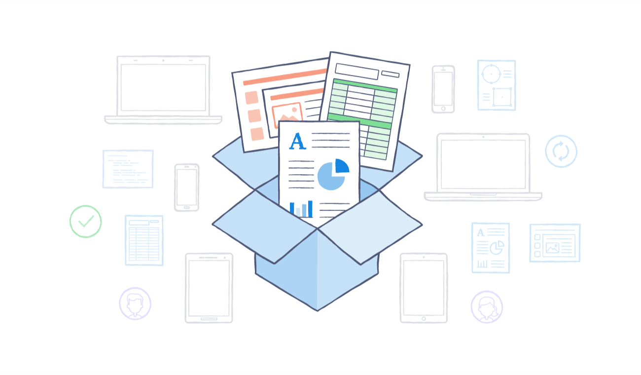 Save time with Dropbox