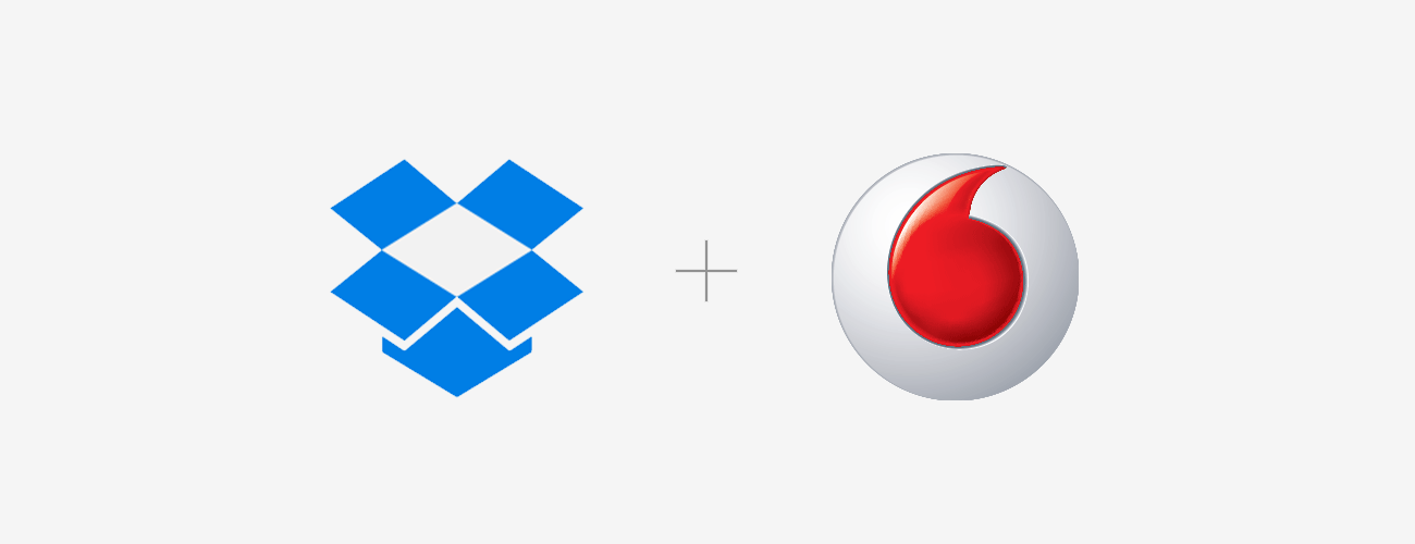 Dropbox and Vodafone