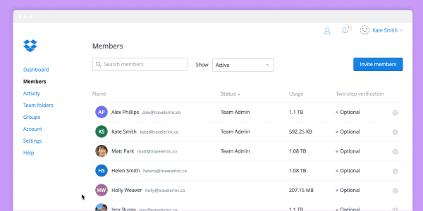 Team-only sharing lets you control how Dropbox Paper docs are shared.