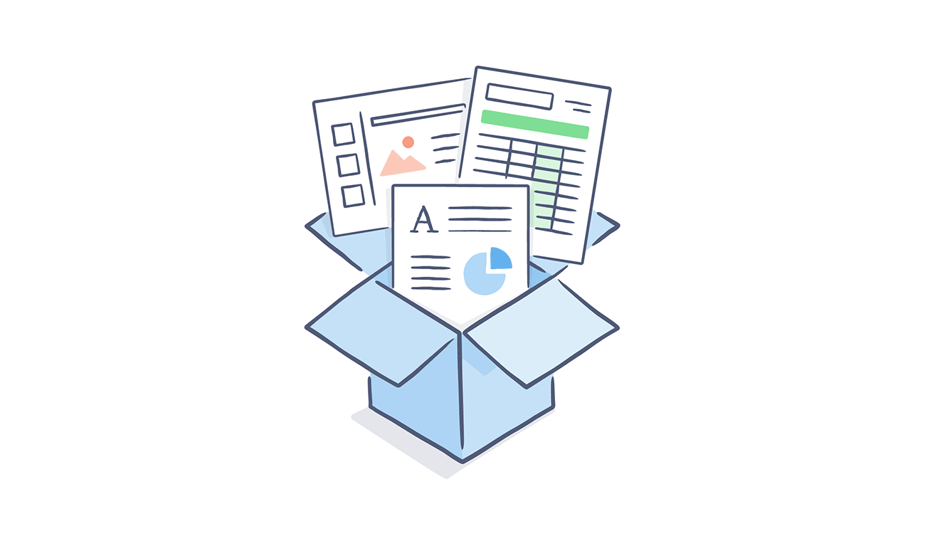 how does dropbox work sharing