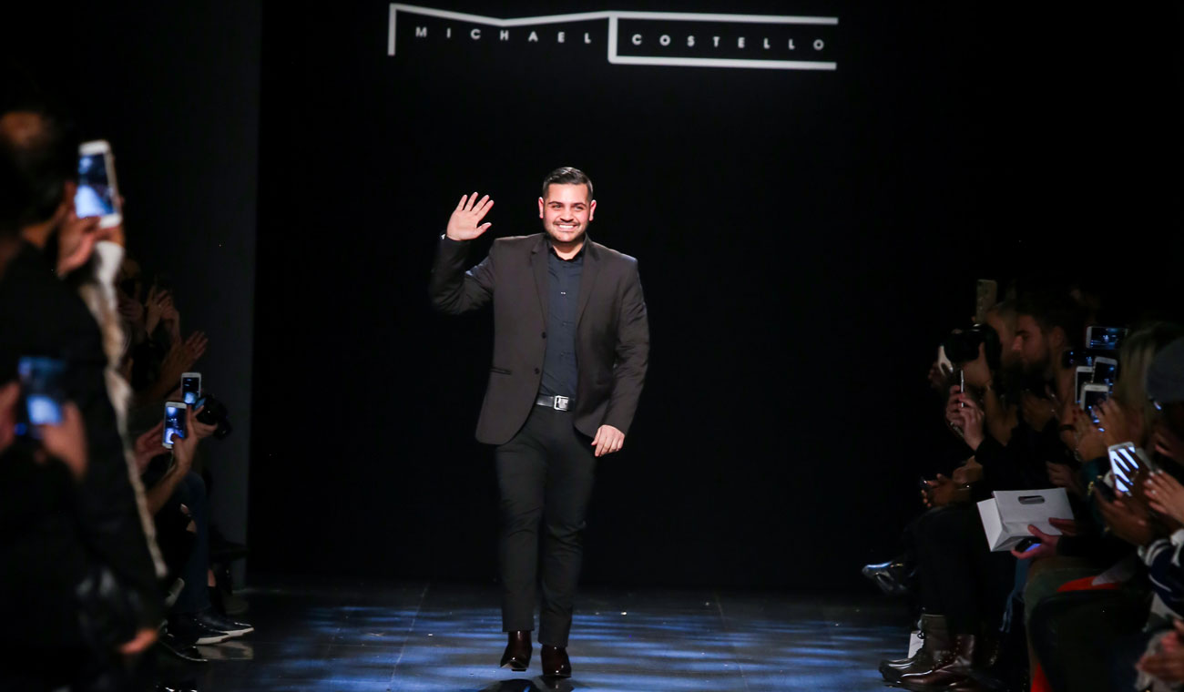 Photo of Michael Costello at New York Fashion Week, February 2017