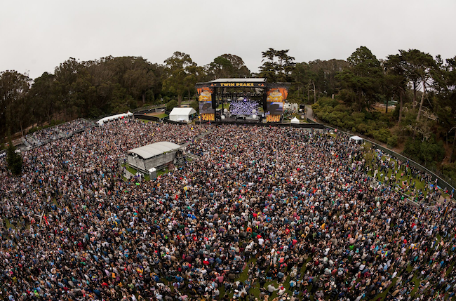 Outside Lands crowd photo by Josh Withers