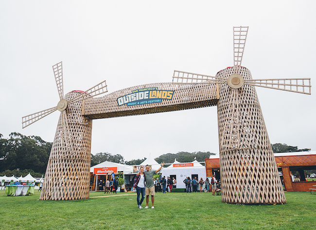 Outside Lands windmills photo by Jack Gorlin