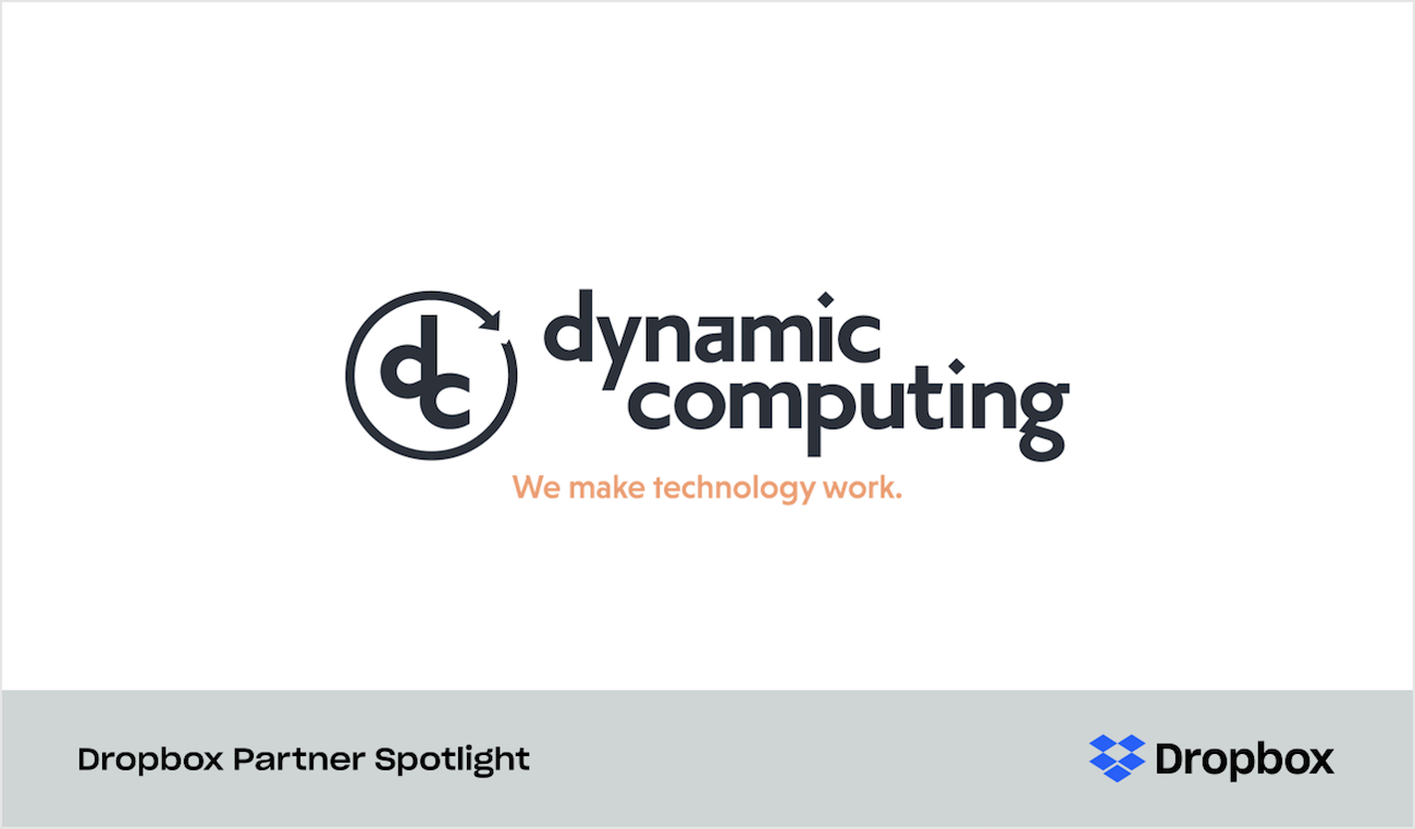 Graphic for Dynamic Computing partner spotlight