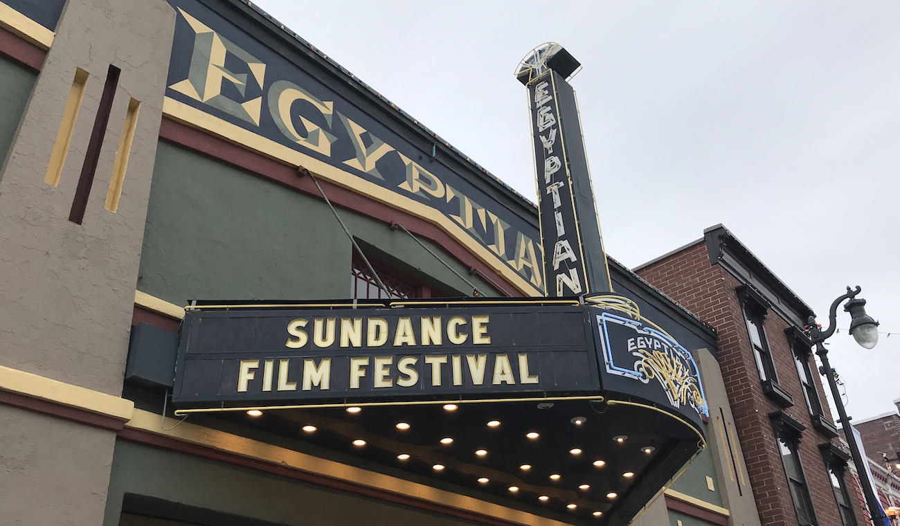 The Egyptian Theater at the Sundance Film Festival