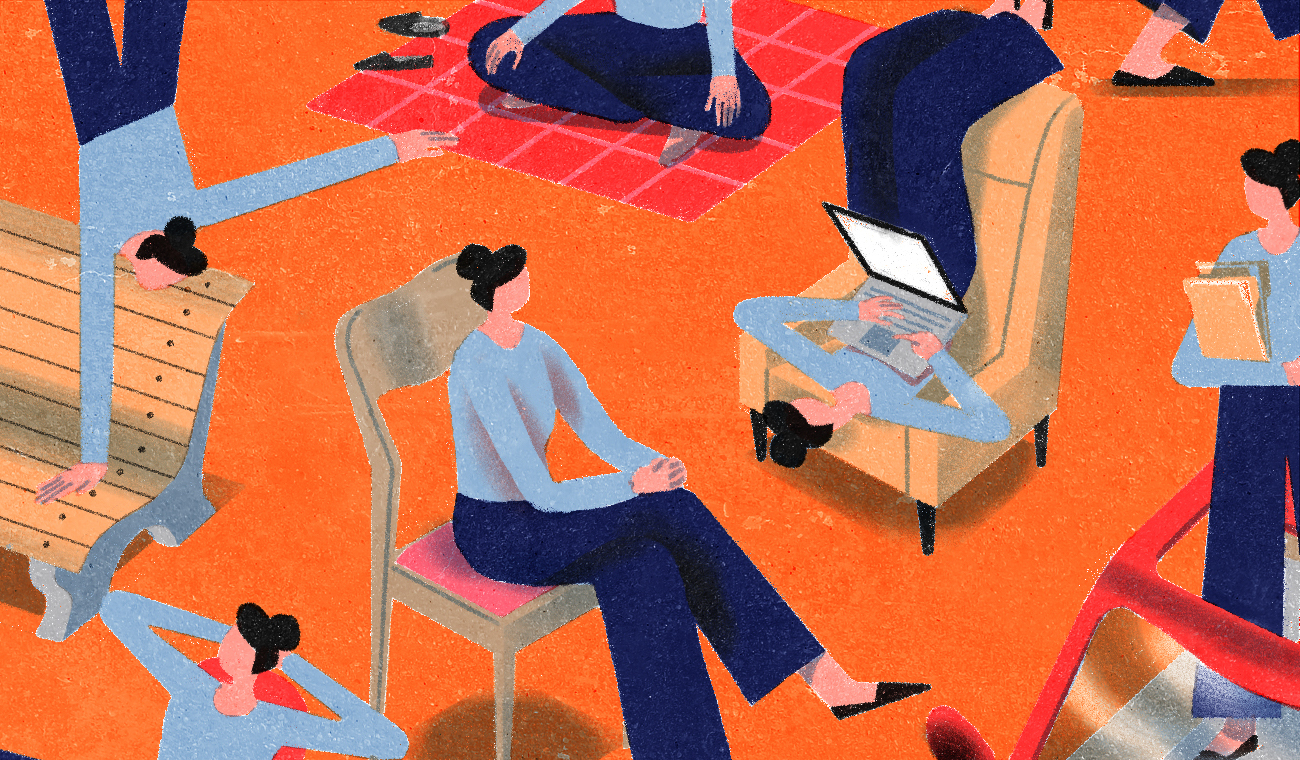 Illustration for post on exploring different workspaces