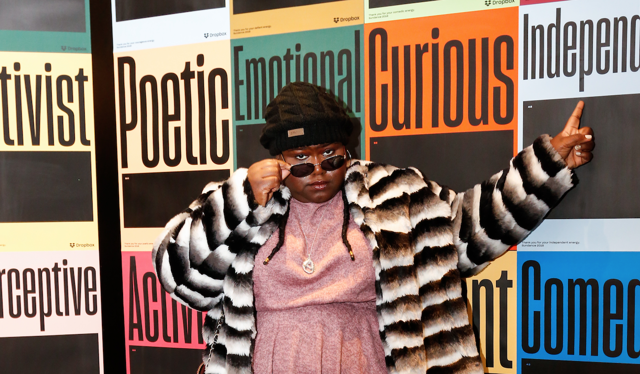 Gabourey Sidibe at the IndieWire Studio presented by Dropbox