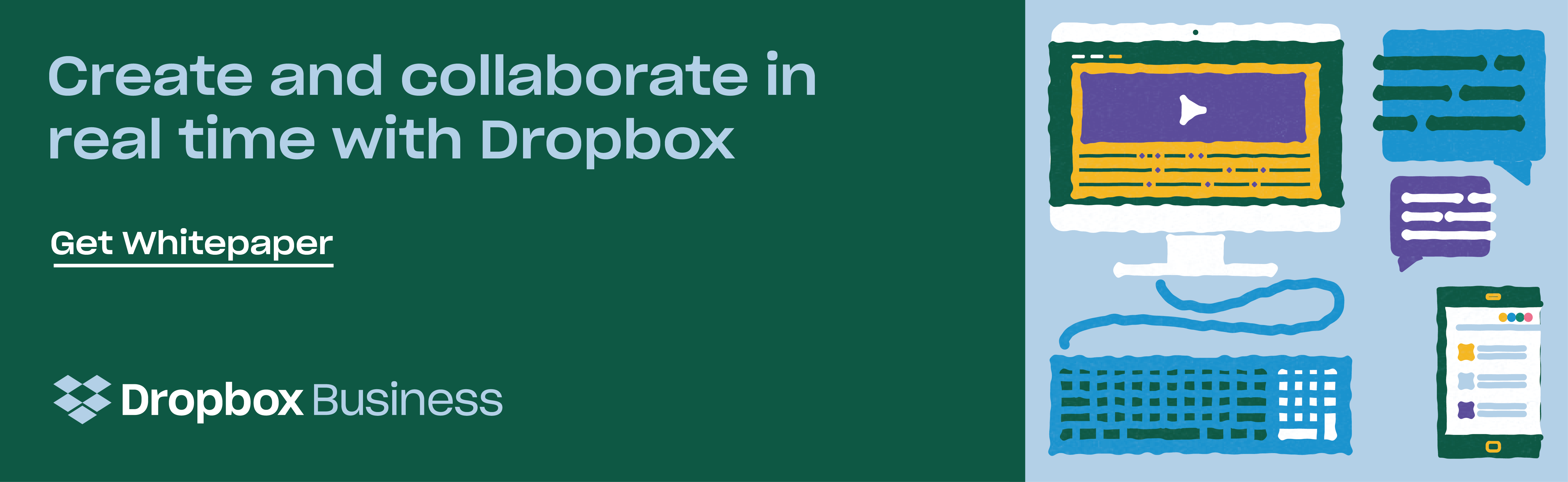 Create and collaborate in real time with Dropbox Business