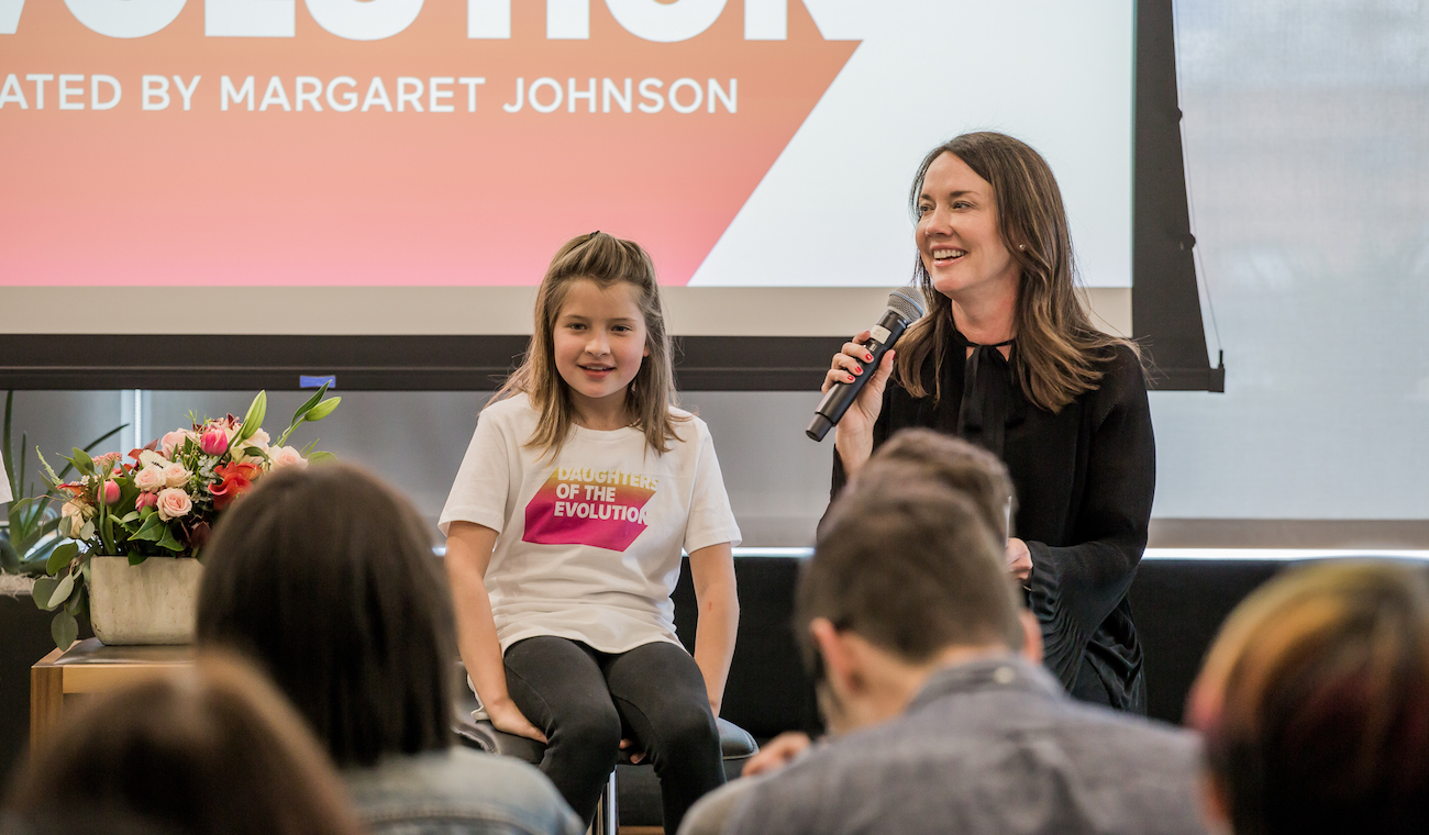 Photo of Margaret Johnson and her daughter, Vivian