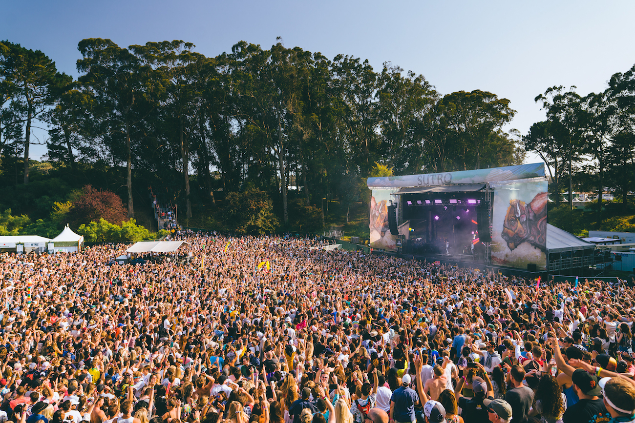 Photo of crowd at Outside Lands by Jeremy Cohen