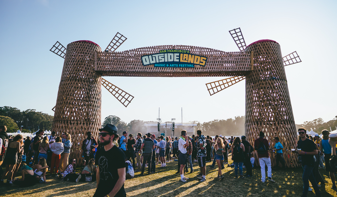 Photo of Outside Lands entrance