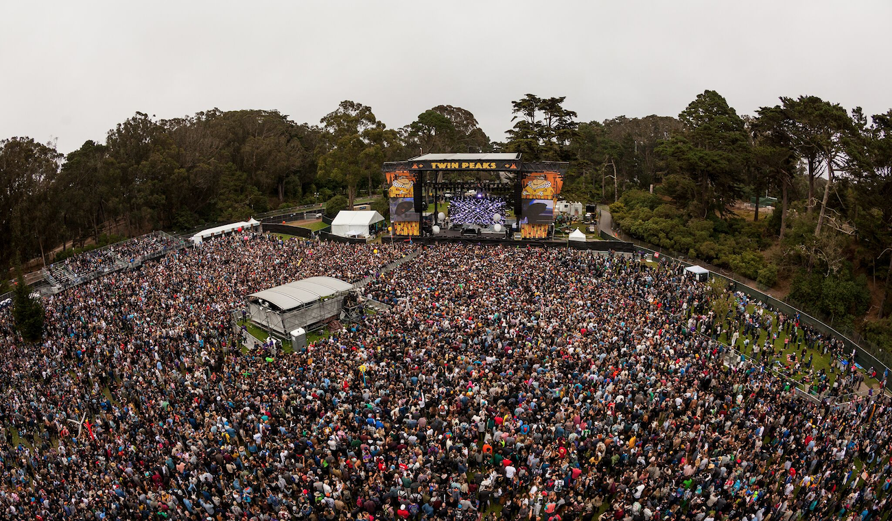 Photo of crowd at Outside Lands