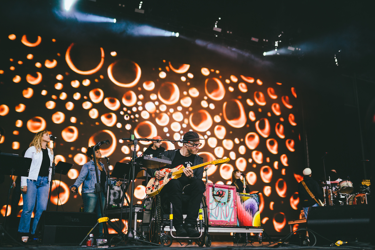 Portugal. The Man and Ricky Watts (Photo by Jeremy Cohen)