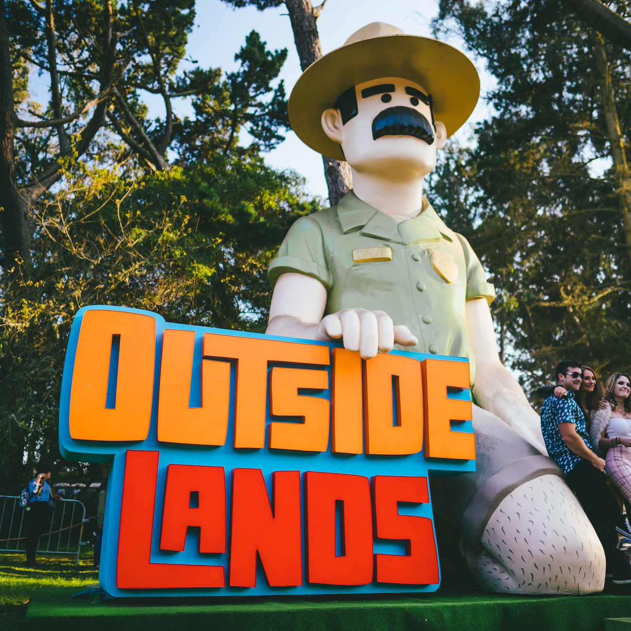 Photo of Ranger Dave at Outside Lands by Jeremy Cohen