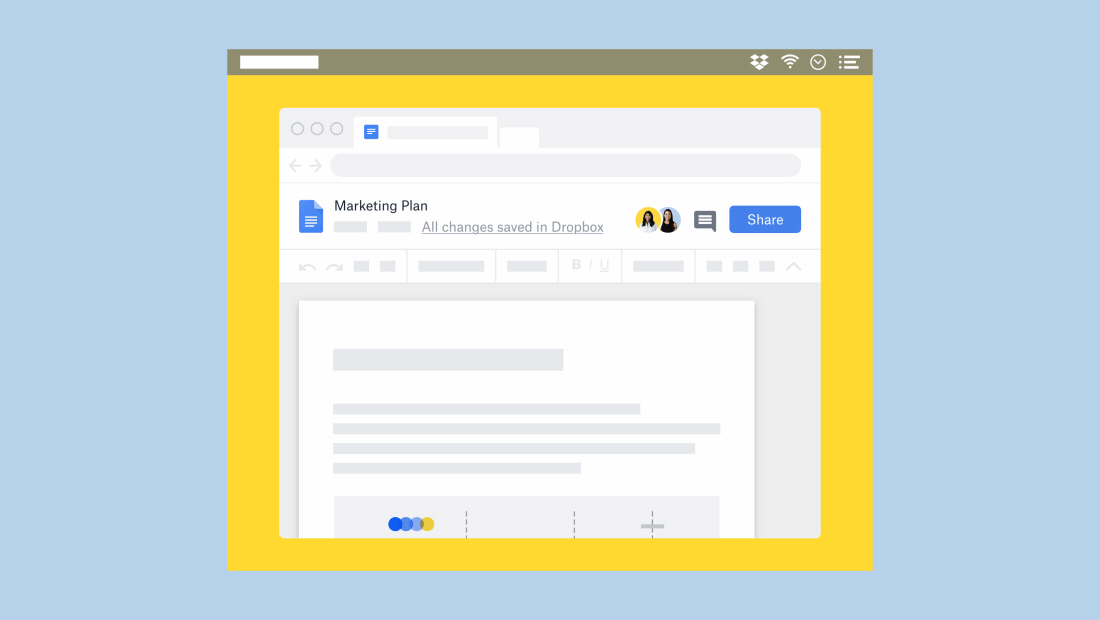 dropbox paper google docs