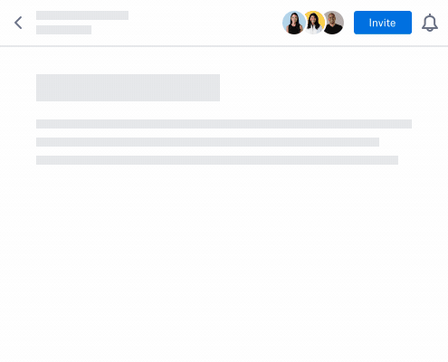 Animated screenshot showing rich media in Dropbox Paper