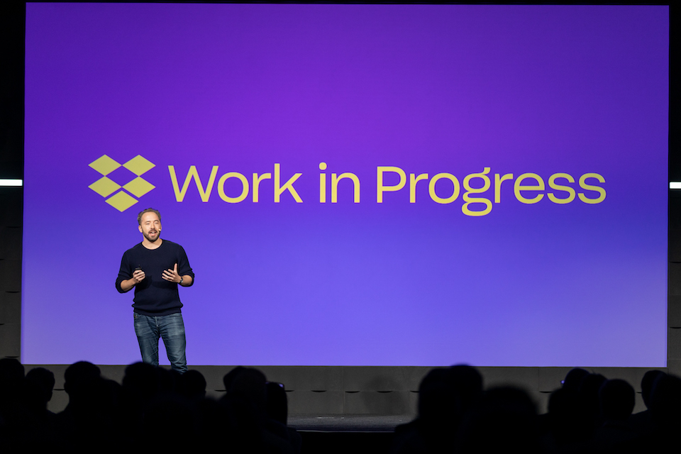 Photo of Dropbox CEO and co-founder Drew Houston by Jose Prado