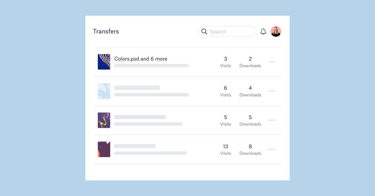 using dropbox transfer photos to tabley