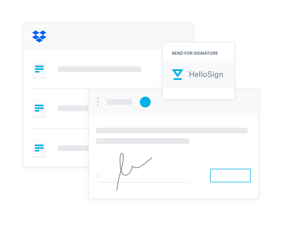 hellosign dropbox