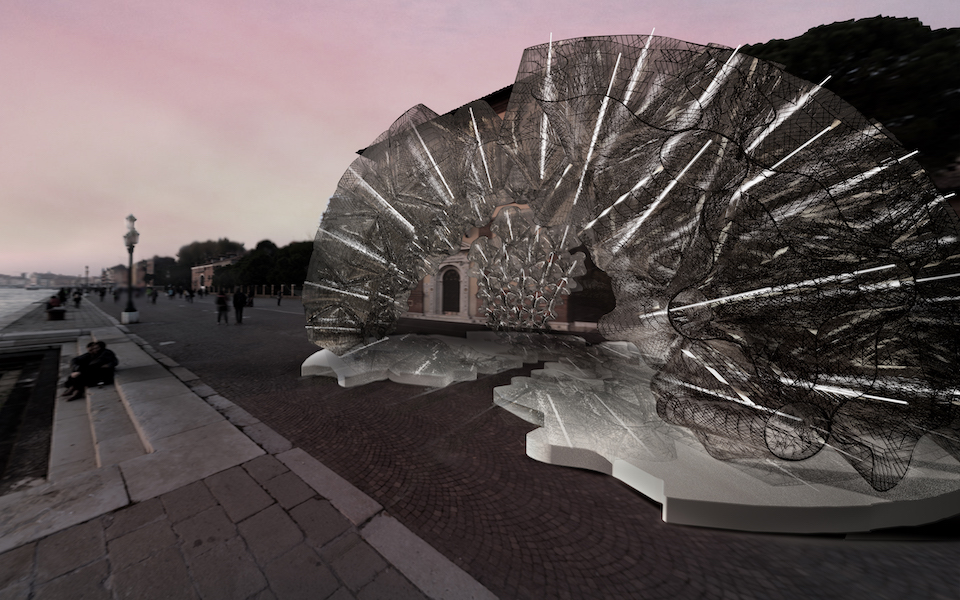 Image of final render for the Venice Biennale