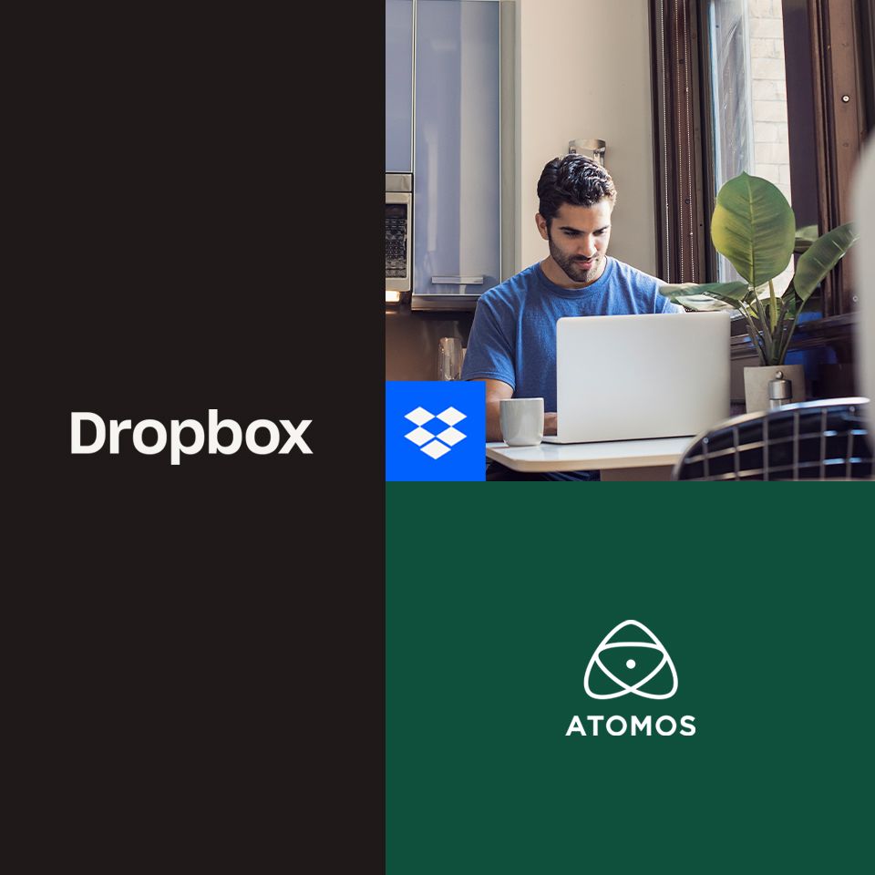 Introducing a seamless camera-to-cloud experience with Dropbox,
Dropbox Replay and Atomos