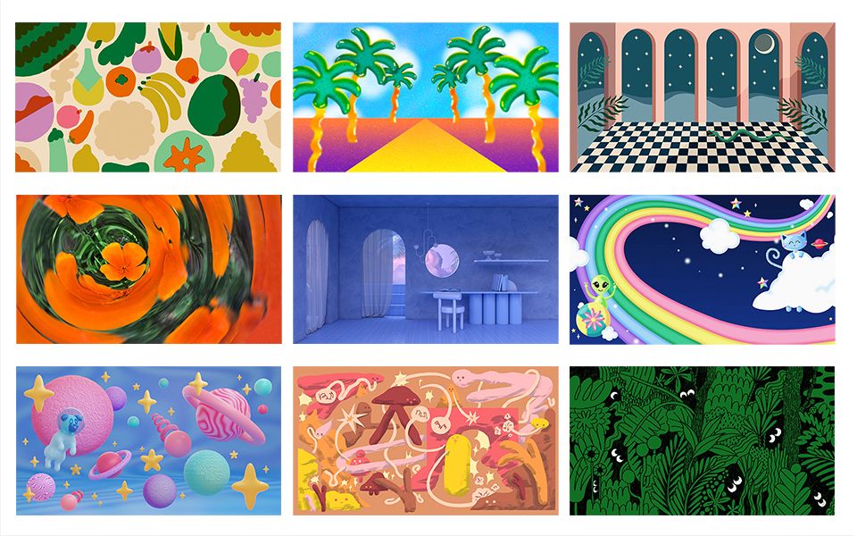 Dropbox Partners With Artists To Create Custom Backgrounds For Video Conferencing Dropbox Blog