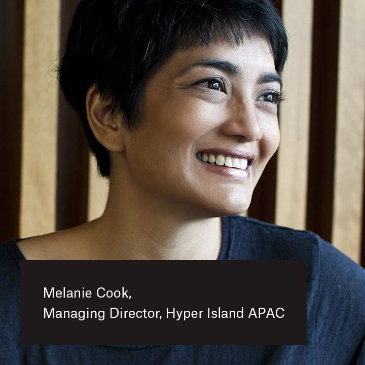 Melanie Cook 為 Hyper Island APAC 的常務董事