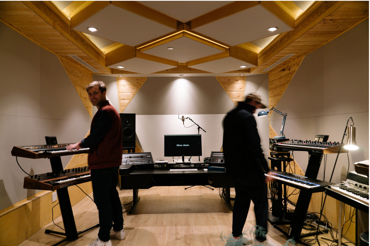 estúdio de produção musical