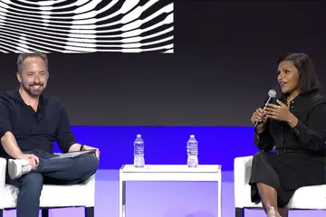 Drew Houston and Mindy Kaling discuss the business of creativity.