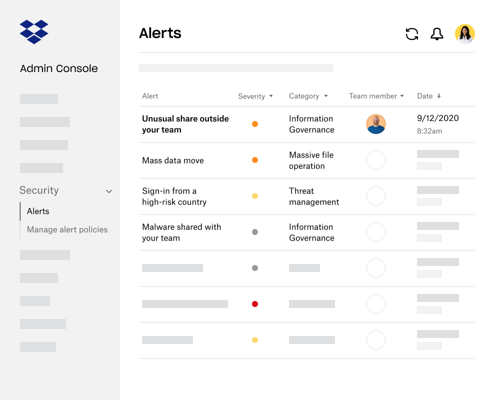 Announcement of new security features to help maintain employee privacy and security while managing complex distributed teams