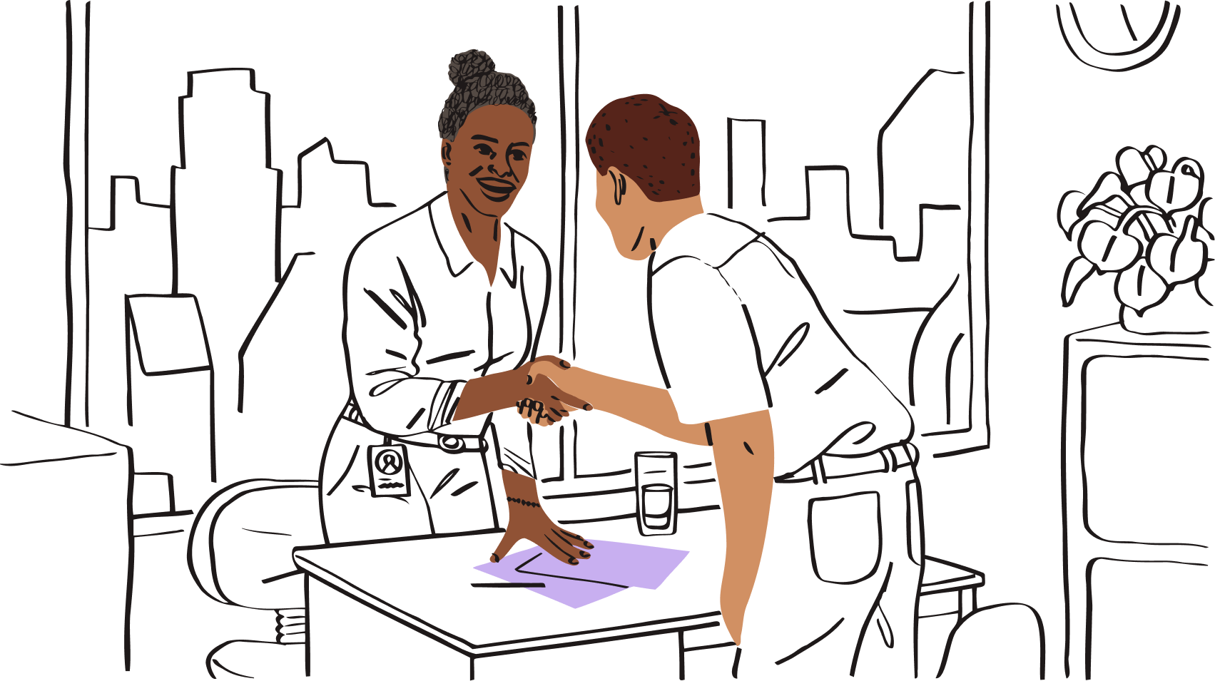 Sign signatures screen