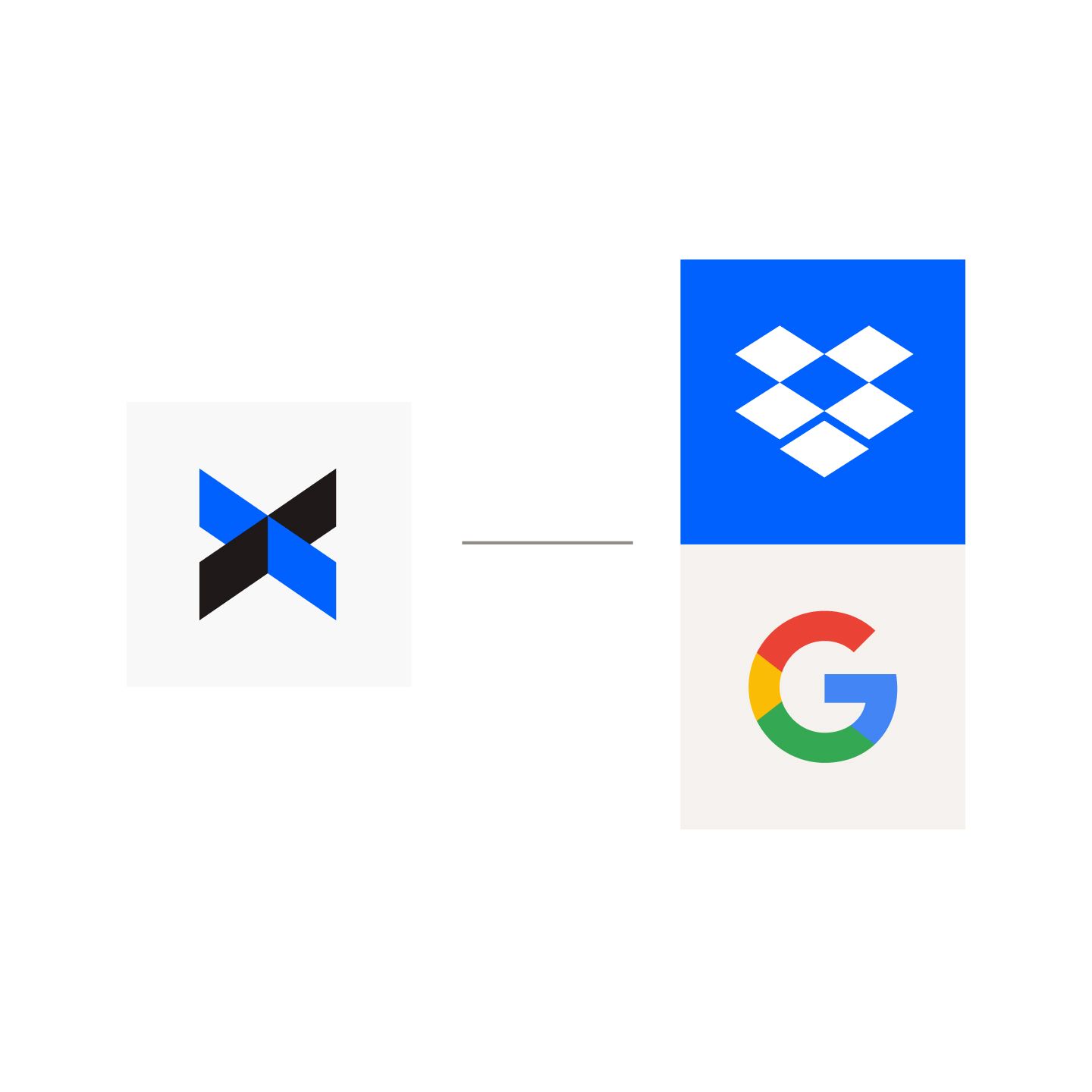 An illustration showing how Dropbox Sign eSignature is integrated with workspace tools.