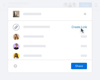 Secure Link Sharing App for Mobile Devices - Dropbox