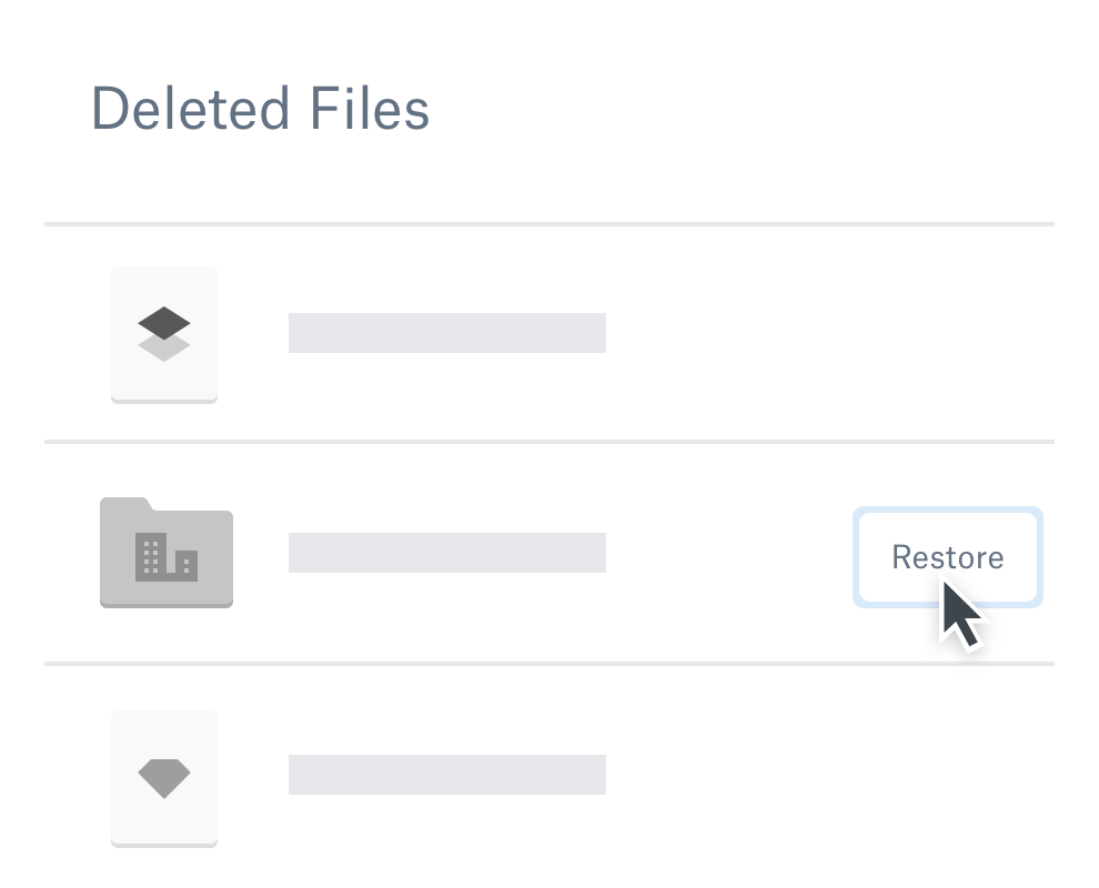 dropbox for business version control