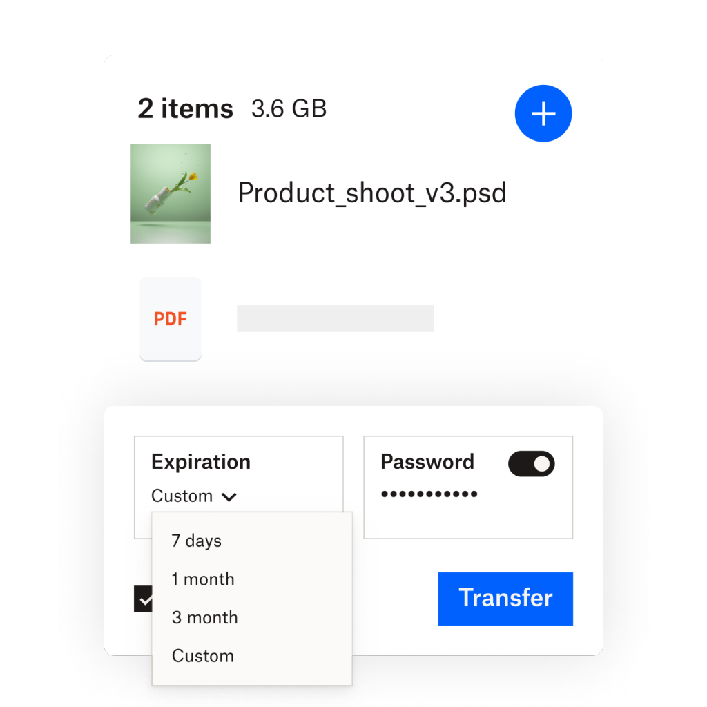 Dropbox Transfer Plans & Pricing - Dropbox