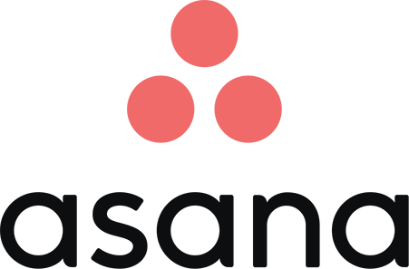Logotipo de Asana