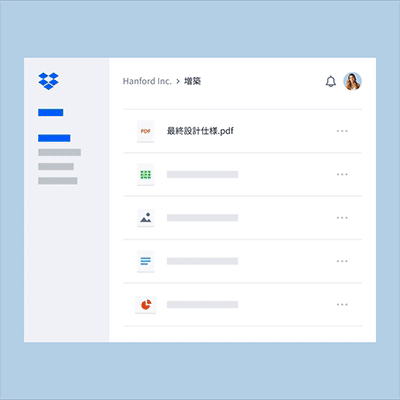 Trello とのインテグレーション Dropbox