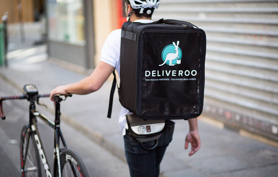 Deliveroo, una empresa de reparto de pedidos de restaurantes