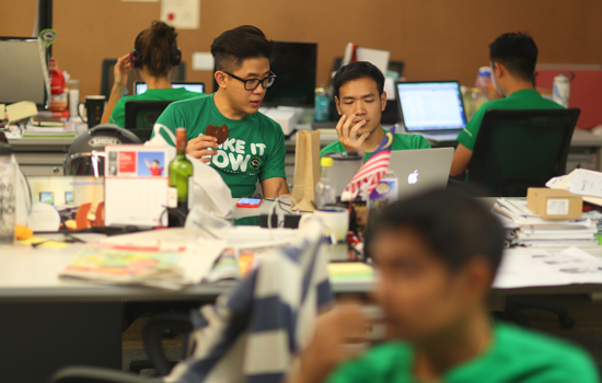 GrabTaxi, a ridesharing company