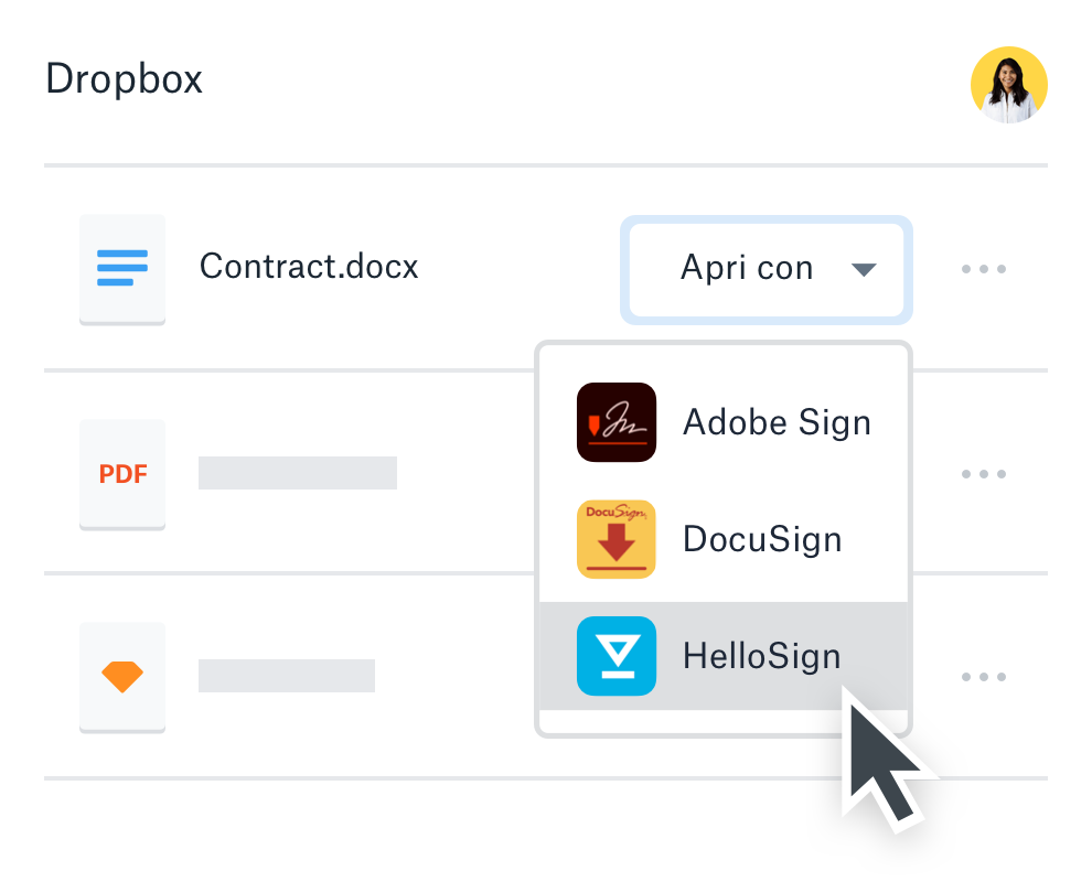 file direttamente su dropbox scarica