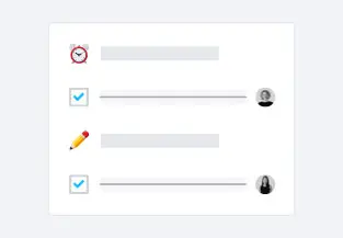 Illustration showing a to-do checklist