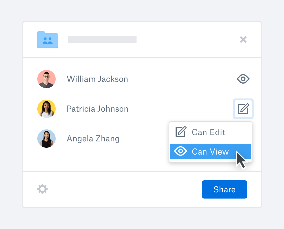 how to use dropbox to share a video