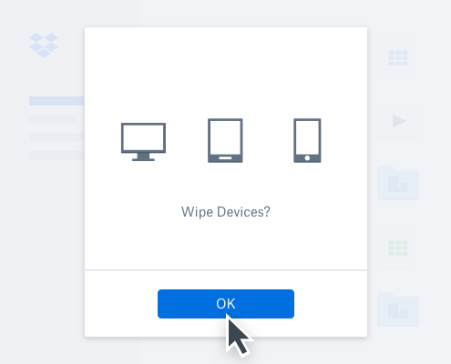 Remote Wipe And Data Security Dropbox