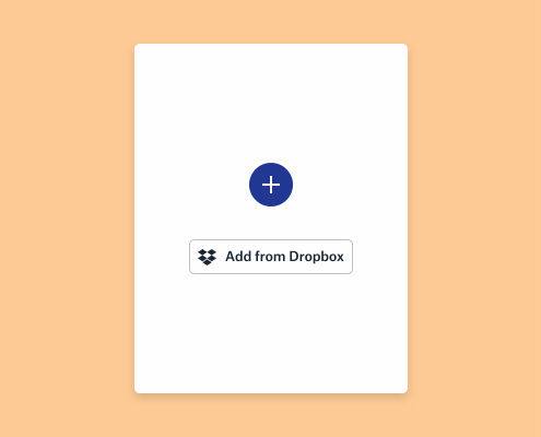 dropbox app only opens folder
