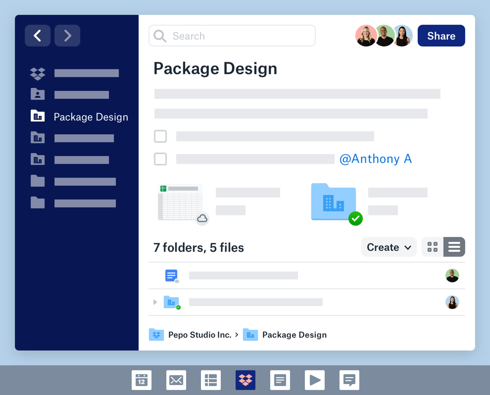 dropbox desktop