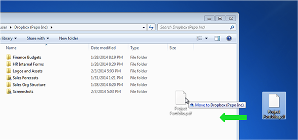 dropbox download multiple files