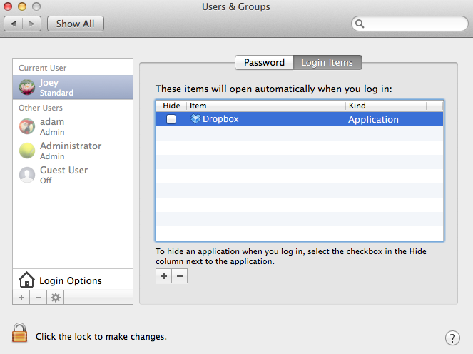 dropbox update for mac os